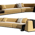 Modern Multiplayer Sofa 3d model