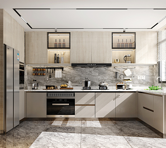 Modern Kitchen 3d model