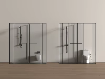 Shower room 3d model