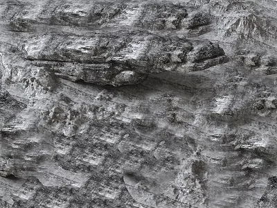 Stone Wood Natural Texture Surface with Modern Interior Design Decorative Elements 3d model