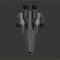Modern fighter sci-fighter sci-fighter space fighter 3d model