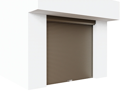 Modern Door Rolling Door 3d model