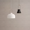Nordic chandelier Macaron chandelier 3d model