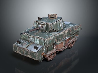 Light Tank Light Armored Tank Modern Tank World War II Tank World War I Tank Heavy Tank 3d model