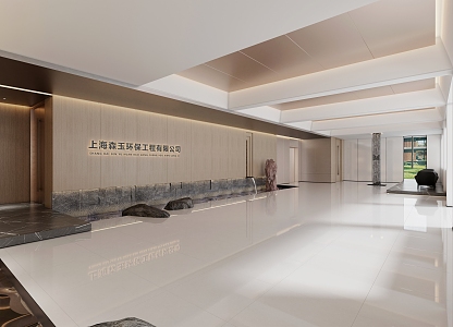 Lobby Hall 3d model