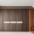 Modern Locker Combination 3d model
