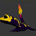 Lizard Anime Lizard Chameleon Cartoon Lizard Reptile Cold Blooded Animal Reptile Class 3d model