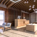 Industrial LOFT Store Wen Chuang Store 3d model