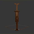 Wooden Crossbow Weapon With Classic Design And Functional Structure
