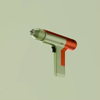 electric drill 3d model