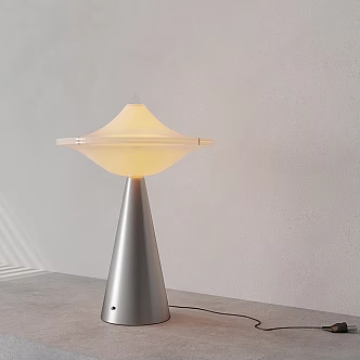 Modern table lamp medieval table lamp 3d model