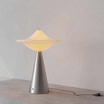 Modern table lamp medieval table lamp 3d model