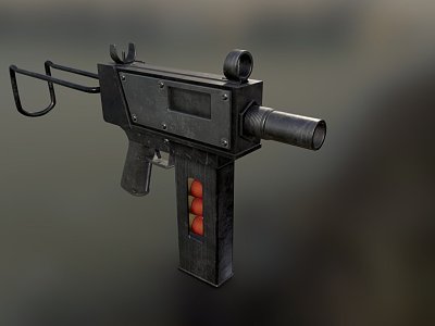 Military Shotgun Uzi model