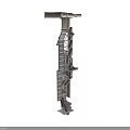 Modern Industrial Vertical Structure Featuring Stairs Platforms And Metal Frames