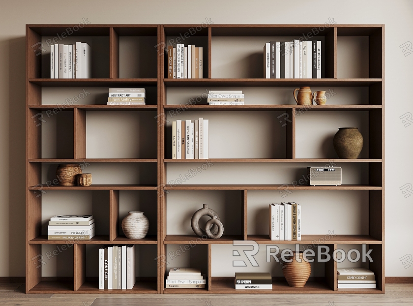 Modern Bookshelf model