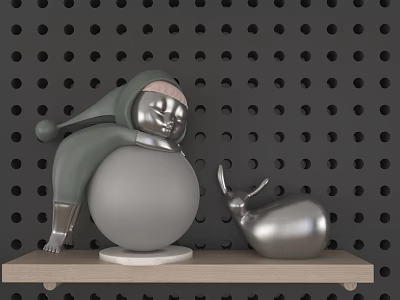 Ornament scene 3d model