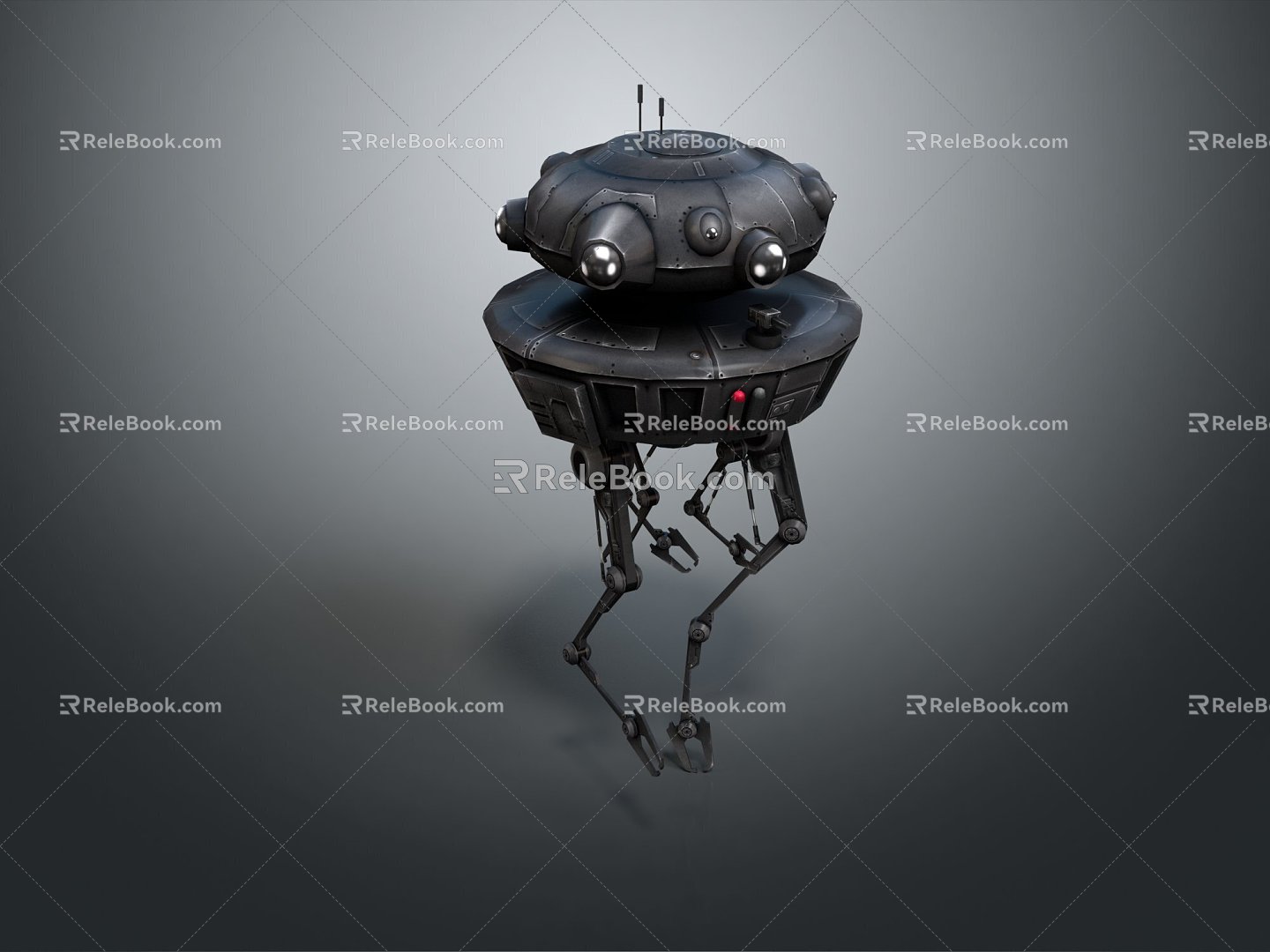 Robot Robot Assistant Detection Robot Detection Drone 3d model