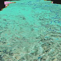 Detailed 3D Terrain Map Showing Mountain Ranges Lakes And Topographical Features