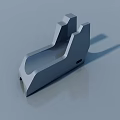 Hardware component parts 3d model