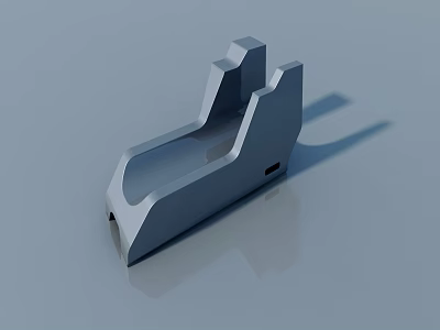 Smart Machine Metal Mechanical Component Featuring Precision Structure And 3D Design 3d model