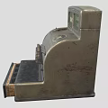 Vintage Cash Register With Cashier Drawer And Cash Amount