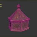 Wooden Box Storage Box Item Box Collection Box Jewel Box Small Box Container Realistic 3d model