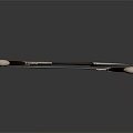 Crossed Decorative Swords With Metal Blades And Wooden Handles On Dark Background Reflection