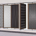 Modern Room Divider Designs With Various Decorative Patterns For Home Interior Decor
