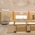 Elegant Modern Jewelry Store Facade Design With Luxury Lighting And Display Windows