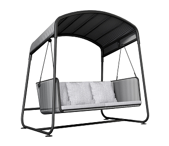 Modern Swing Chair Outdoor Leisure Swing Hanging Chair 3d model