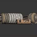 Precision Mechanical Equipment With Intricate Dials Metallic Gears And Ornate Design