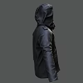 LAPD Police Black Uniform Jacket With Tactical Design And Official Badge