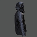 Jacket Coat Clothing Clothing Clothing Coat Leather Jacket 3d model