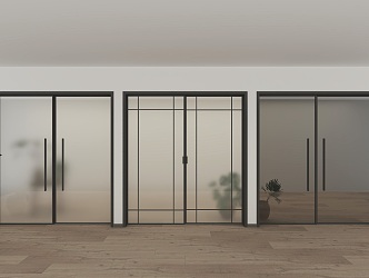 sliding door sliding door 3d model