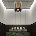 Modern Front Desk Reception Front Desk 3d model