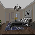 Modern Living Room Coffee Table With Sofa Yellow Chair And Green Plant