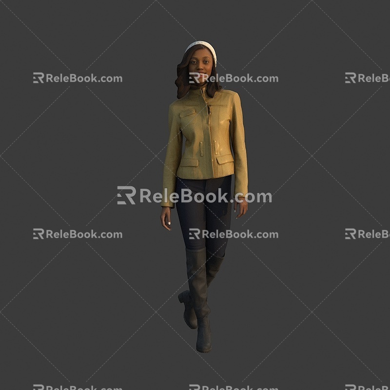 Fashion women women 3d model