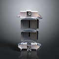 High Precision Metal Weapon Mechanical Components With Sleek Reflective Surface Design