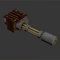 Mechanical Equipment With Wooden Bracket And Metal Shaft Components For Industrial Use