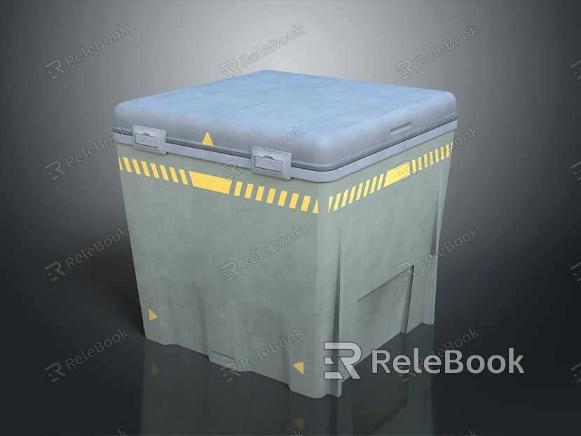 Boxes, Boxes, Bags and Containers Realistic model