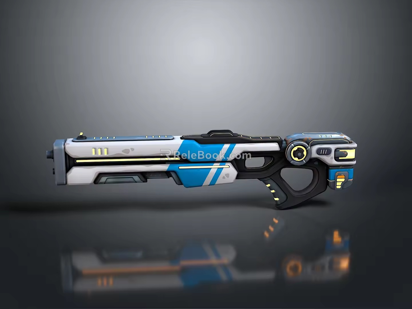 Science Fiction Firearms Next Generation Firearms Science Fiction Game Gun Game Firearms Game Gun Concept Gun Laser Gun 3d model