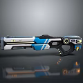 Science Fiction Firearms Next Generation Firearms Science Fiction Game Gun Game Firearms Game Gun Concept Gun Laser Gun 3d model