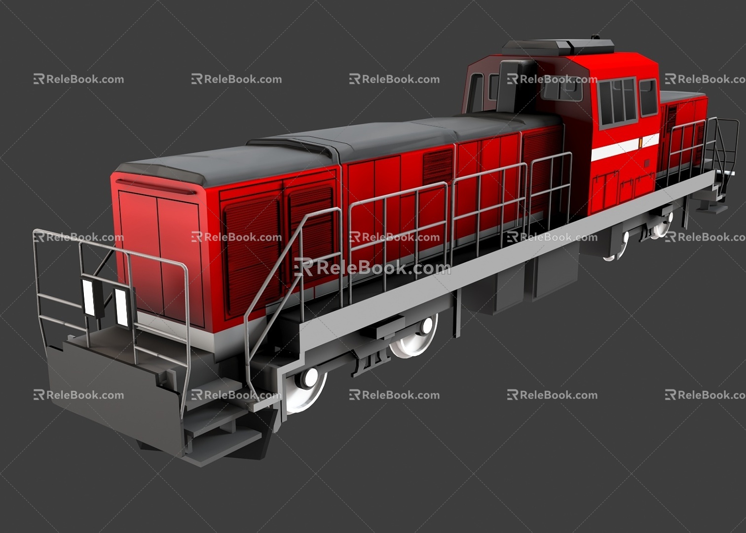 DD200 locomotive train old locomotive train railway train DD200 locomotive train old 3d model