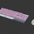 Modern Keyboard Wireless Mouse Keyboard Mouse suit 3d model
