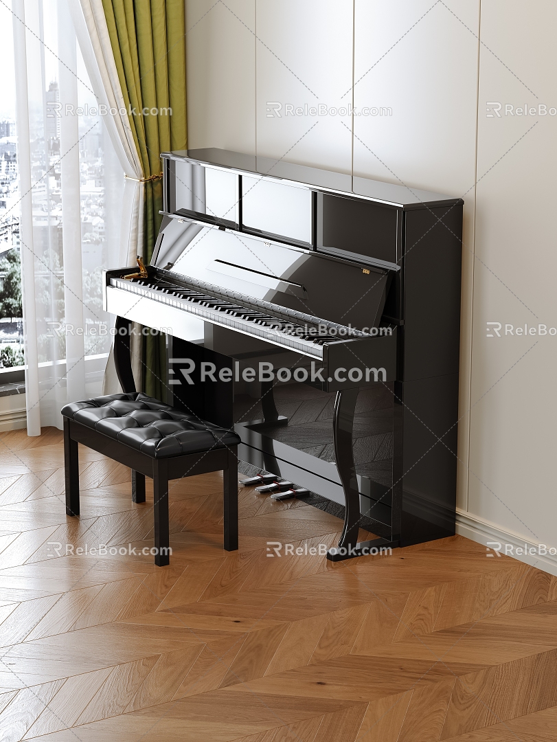 Piano 3d model