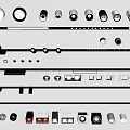 Various Modern LED Downlights and Spotlights for Home and Commercial Lighting
