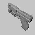 Weapon Sci-Fi Pistol 3d model