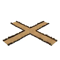Cross Shaped Brown Lockers Design For Modern Storage Arrangement