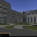 Elegant New Chinese Style Residential Courtyard Landscape With Cozy Leisure Pavilion Ornamental Plants And Stones