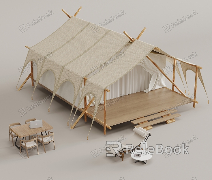 Modern Tent Outdoor Tent Outdoor Table and Chair model